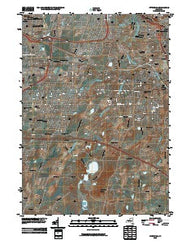 Pittsford New York Historical topographic map, 1:24000 scale, 7.5 X 7.5 Minute, Year 2010