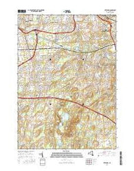 Pittsford New York Current topographic map, 1:24000 scale, 7.5 X 7.5 Minute, Year 2016