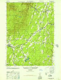 Plattekill New York Historical topographic map, 1:24000 scale, 7.5 X 7.5 Minute, Year 1946