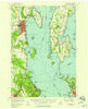 Plattsburgh New York Historical topographic map, 1:62500 scale, 15 X 15 Minute, Year 1956