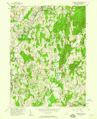 Pleasant Valley New York Historical topographic map, 1:24000 scale, 7.5 X 7.5 Minute, Year 1957