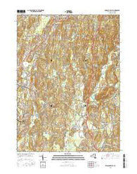 Pleasant Valley New York Current topographic map, 1:24000 scale, 7.5 X 7.5 Minute, Year 2016