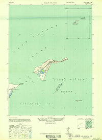 Plum Island New York Historical topographic map, 1:24000 scale, 7.5 X 7.5 Minute, Year 1947