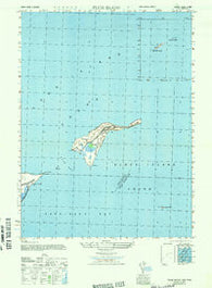 Plum Island New York Historical topographic map, 1:25000 scale, 7.5 X 7.5 Minute, Year 1947