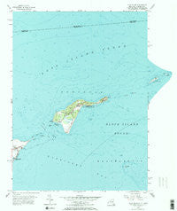Plum Island New York Historical topographic map, 1:24000 scale, 7.5 X 7.5 Minute, Year 1954