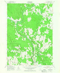 Point Rock New York Historical topographic map, 1:24000 scale, 7.5 X 7.5 Minute, Year 1955