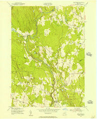 Point Rock New York Historical topographic map, 1:24000 scale, 7.5 X 7.5 Minute, Year 1955