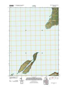 Point Peninsula New York Historical topographic map, 1:24000 scale, 7.5 X 7.5 Minute, Year 2011
