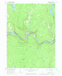 Pond Eddy New York Historical topographic map, 1:24000 scale, 7.5 X 7.5 Minute, Year 1965