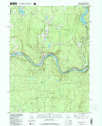 Pond Eddy New York Historical topographic map, 1:24000 scale, 7.5 X 7.5 Minute, Year 1997