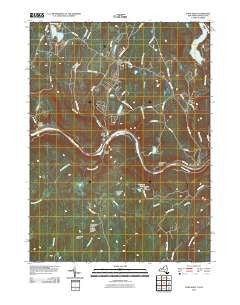 Pond Eddy New York Historical topographic map, 1:24000 scale, 7.5 X 7.5 Minute, Year 2010