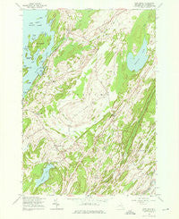 Pope Mills New York Historical topographic map, 1:24000 scale, 7.5 X 7.5 Minute, Year 1961