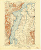 Port Henry Vermont Historical topographic map, 1:62500 scale, 15 X 15 Minute, Year 1898