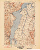Port Henry Vermont Historical topographic map, 1:62500 scale, 15 X 15 Minute, Year 1947