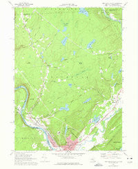 Port Jervis North New York Historical topographic map, 1:24000 scale, 7.5 X 7.5 Minute, Year 1969