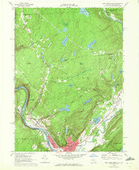 Port Jervis North New York Historical topographic map, 1:24000 scale, 7.5 X 7.5 Minute, Year 1969