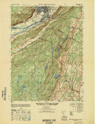 Port Jervis South New York Historical topographic map, 1:25000 scale, 7.5 X 7.5 Minute, Year 1949