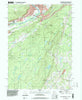 Port Jervis South New York Historical topographic map, 1:24000 scale, 7.5 X 7.5 Minute, Year 1995
