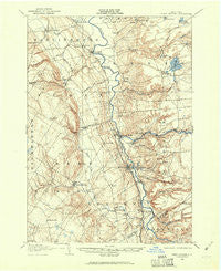Port Leyden New York Historical topographic map, 1:62500 scale, 15 X 15 Minute, Year 1905