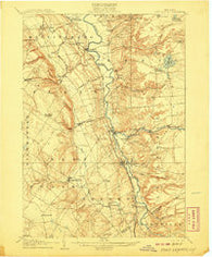 Port Leyden New York Historical topographic map, 1:62500 scale, 15 X 15 Minute, Year 1907