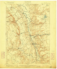 Port Leyden New York Historical topographic map, 1:62500 scale, 15 X 15 Minute, Year 1907