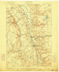 Port Leyden New York Historical topographic map, 1:62500 scale, 15 X 15 Minute, Year 1907