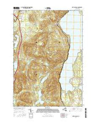 Port Douglass New York Current topographic map, 1:24000 scale, 7.5 X 7.5 Minute, Year 2016