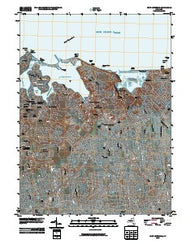 Port Jefferson New York Historical topographic map, 1:24000 scale, 7.5 X 7.5 Minute, Year 2010
