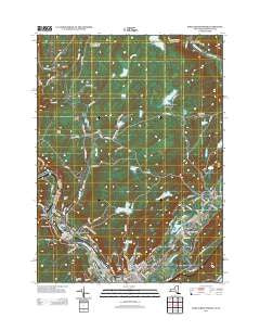 Port Jervis North New York Historical topographic map, 1:24000 scale, 7.5 X 7.5 Minute, Year 2013