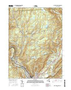 Port Jervis North New York Current topographic map, 1:24000 scale, 7.5 X 7.5 Minute, Year 2016