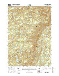 Porter Corners New York Current topographic map, 1:24000 scale, 7.5 X 7.5 Minute, Year 2016