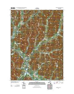 Portville New York Historical topographic map, 1:24000 scale, 7.5 X 7.5 Minute, Year 2013