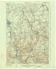Potsdam New York Historical topographic map, 1:62500 scale, 15 X 15 Minute, Year 1908