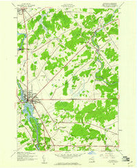 Potsdam New York Historical topographic map, 1:24000 scale, 7.5 X 7.5 Minute, Year 1943