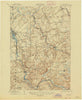 Potsdam New York Historical topographic map, 1:62500 scale, 15 X 15 Minute, Year 1908