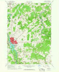 Potsdam New York Historical topographic map, 1:24000 scale, 7.5 X 7.5 Minute, Year 1964