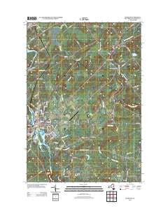 Potsdam New York Historical topographic map, 1:24000 scale, 7.5 X 7.5 Minute, Year 2013