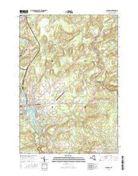 Potsdam New York Current topographic map, 1:24000 scale, 7.5 X 7.5 Minute, Year 2016