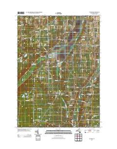 Potter New York Historical topographic map, 1:24000 scale, 7.5 X 7.5 Minute, Year 2013