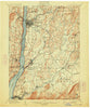 Poughkeepsie New York Historical topographic map, 1:62500 scale, 15 X 15 Minute, Year 1903