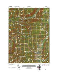Prattsburg New York Historical topographic map, 1:24000 scale, 7.5 X 7.5 Minute, Year 2013