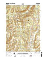 Prattsburg New York Current topographic map, 1:24000 scale, 7.5 X 7.5 Minute, Year 2016