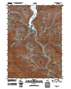 Prattsville New York Historical topographic map, 1:24000 scale, 7.5 X 7.5 Minute, Year 2010