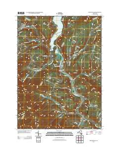 Prattsville New York Historical topographic map, 1:24000 scale, 7.5 X 7.5 Minute, Year 2013