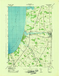Pulaski New York Historical topographic map, 1:31680 scale, 7.5 X 7.5 Minute, Year 1943