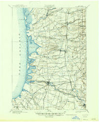 Pulaski New York Historical topographic map, 1:62500 scale, 15 X 15 Minute, Year 1895