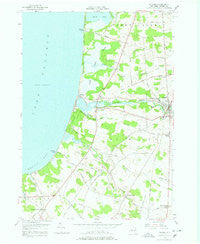 Pulaski New York Historical topographic map, 1:24000 scale, 7.5 X 7.5 Minute, Year 1956