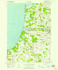 Pulaski New York Historical topographic map, 1:24000 scale, 7.5 X 7.5 Minute, Year 1956