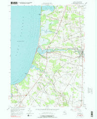 Pulaski New York Historical topographic map, 1:24000 scale, 7.5 X 7.5 Minute, Year 1956