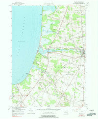 Pulaski New York Historical topographic map, 1:24000 scale, 7.5 X 7.5 Minute, Year 1956